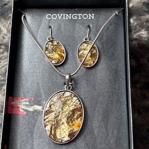 Covington Gold and Silver Necklace Set